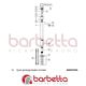 PROLUNGA LAVABO CROMATA IPNOS IDEAL STANDARD A860378AA