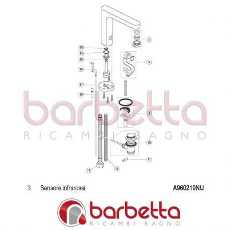 SENSORE INFRAROSSI MOMENTS IDEAL STANDARD A960219NU